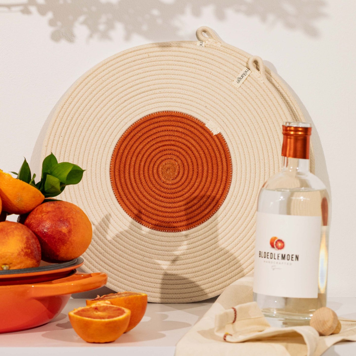 2 x Bottles Bloedlemoen Gin (Original and Amber) plus FREE set of 2 Mia Melange Placemats