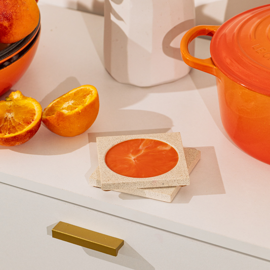 2 X Bloedlemoen Gin (Original+Amber), plus FREE set of 4 Alkaline Coasters